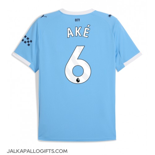 Manchester City Nathan Ake #6 Kotipaita 2025-26 Lyhythihainen